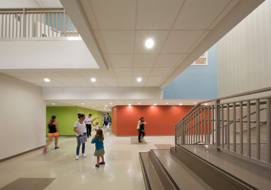 Downtown Doral Charter Elementary School hallway