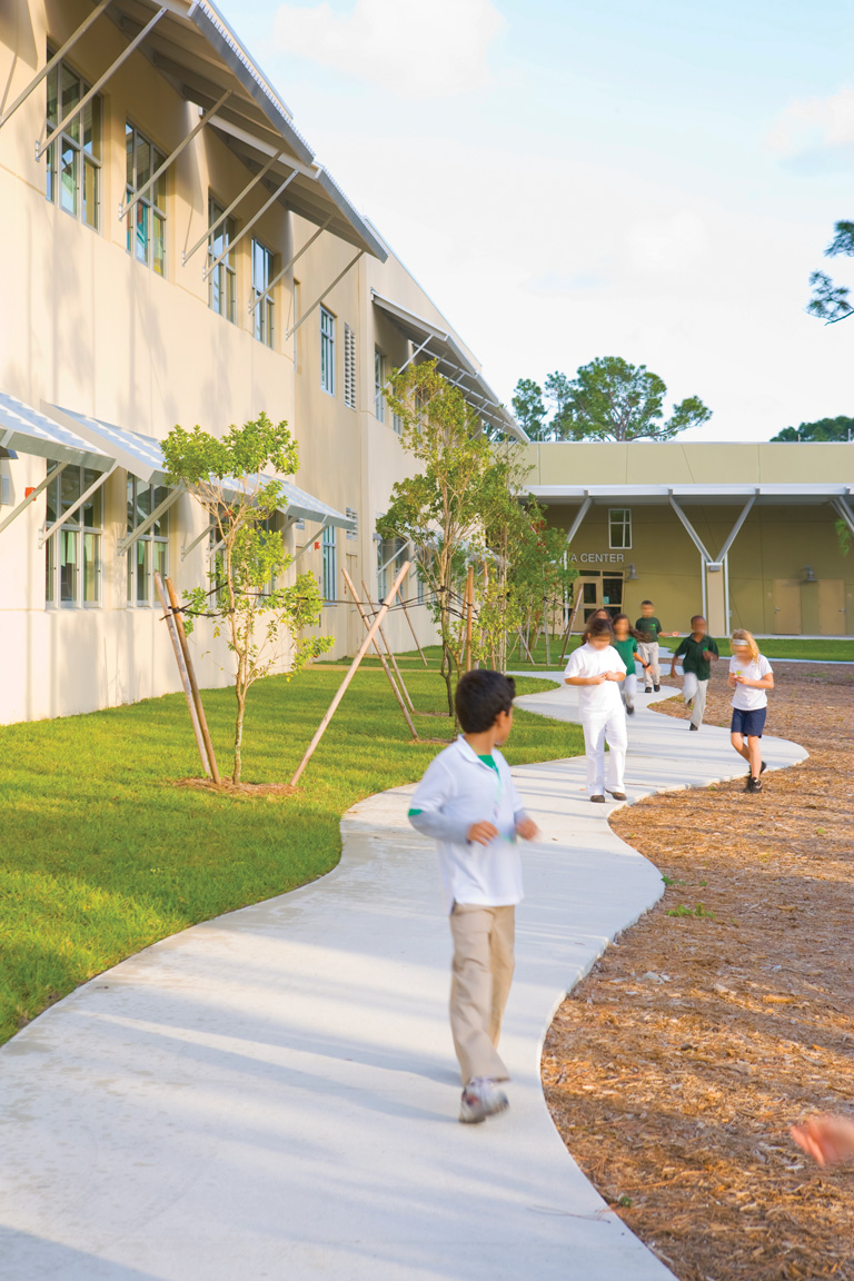 Pine Jog Elementary School architecture