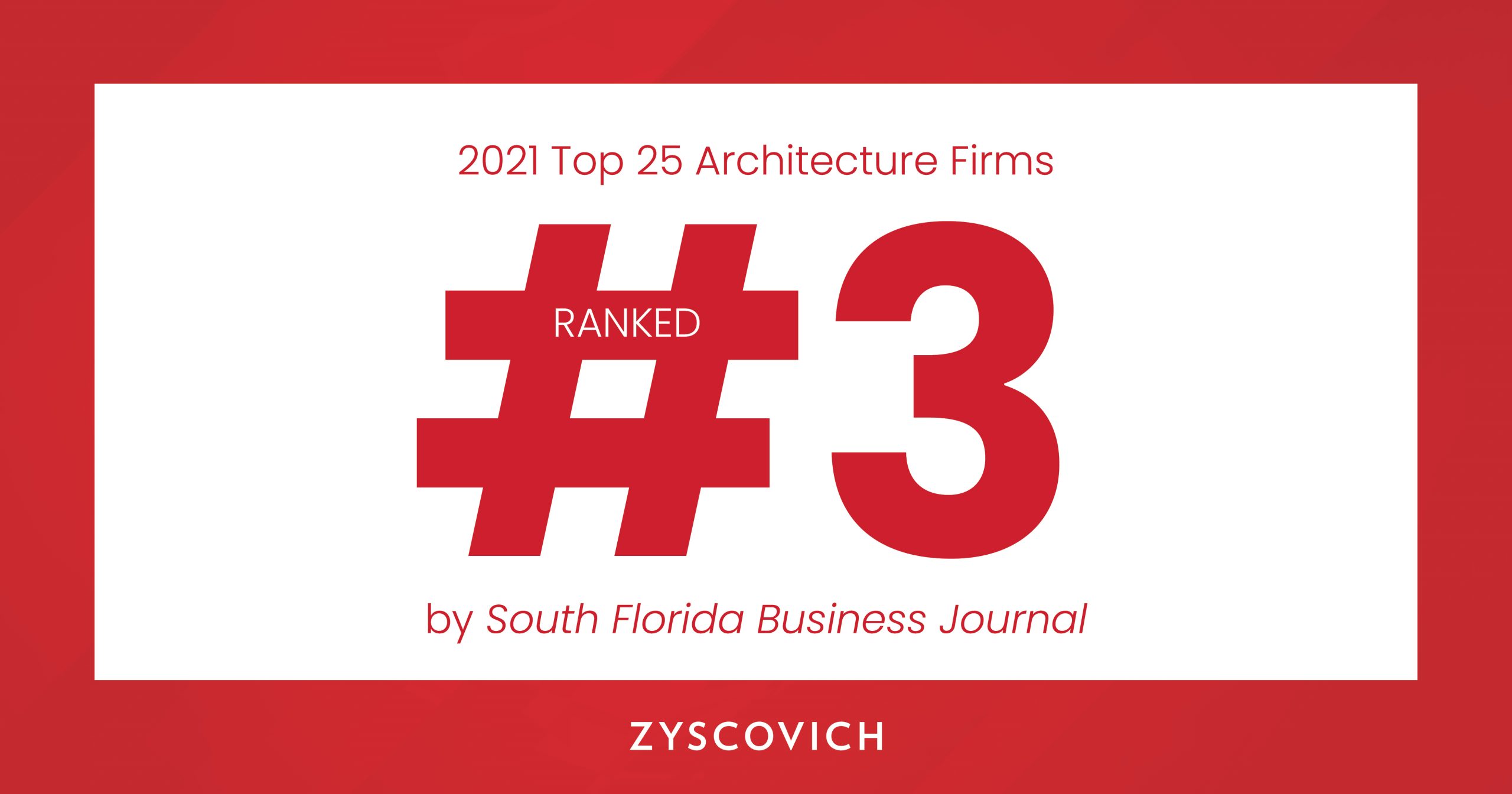 SFBJ TOP 25 ARCHITECTURE FIRMS LIST